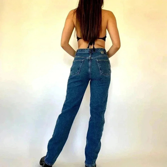 Vintage High Rise Mom Jeans by Cruel Girl - 9 - Picture 2 of 8